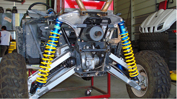 race rzr shock towers