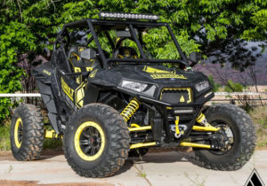 Apache RZR front bumper mounted on Polaris RZR XP 1000